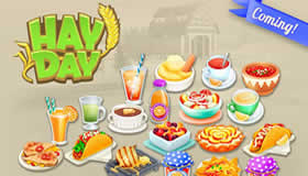 Delivery guide with hay day materials